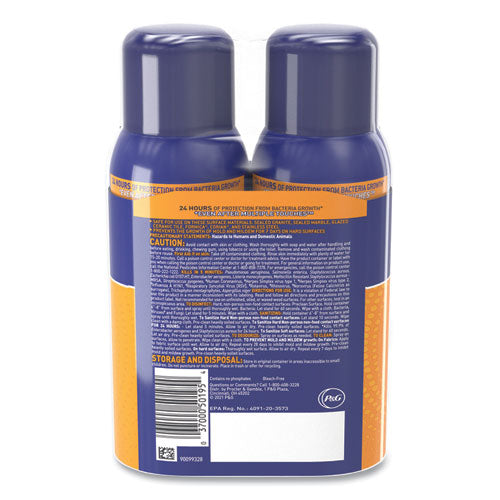 24-hour Disinfecting Sanitizing Spray, Citrus Scent, 12.5 Oz Aerosol Spray, 2/pack