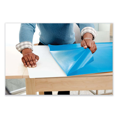 Dry Erase Surface With Adhesive Backing, 96 X 48, White Surface