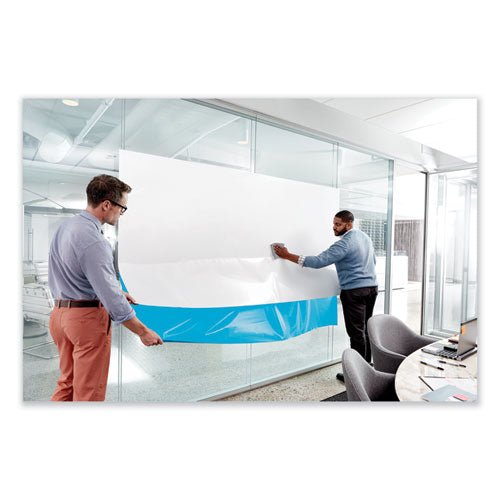 Dry Erase Surface With Adhesive Backing, 96 X 48, White Surface