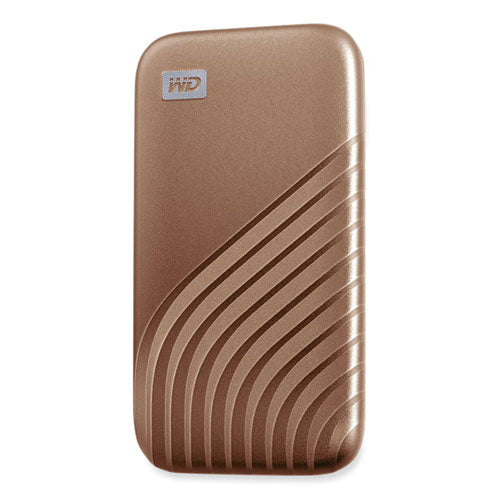 My Passport External Solid State Drive, 1 Tb, Usb 3.2, Gold