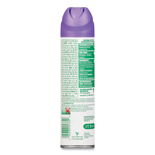 Aerosol Air Freshener, Lavender And Chamomile, 8 Oz Aerosol Spray, 12/carton