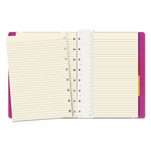 Notebook, 1-subject, Medium/college Rule, Fuchsia Cover, (112) 8.25 X 5.81 Sheets