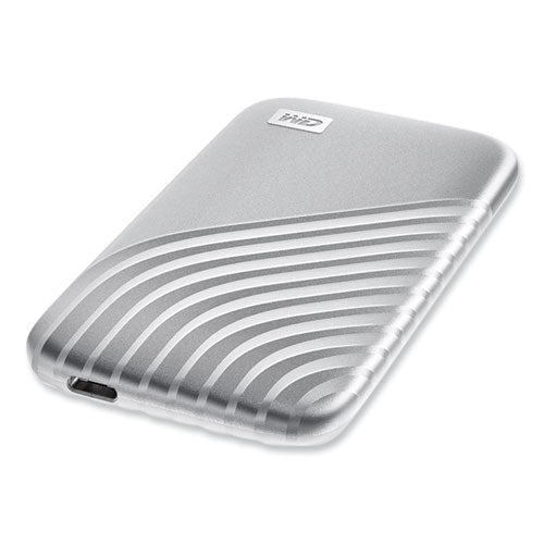 My Passport External Solid State Drive, 2 Tb, Usb 3.2, Silver