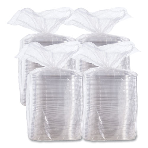 Presentabowls Pro Clear Square Lids For 24-32 Oz Bowls, 8.5 X 8.5 X 0.5, Clear, Plastic, 63/bag, 4 Bags/carton