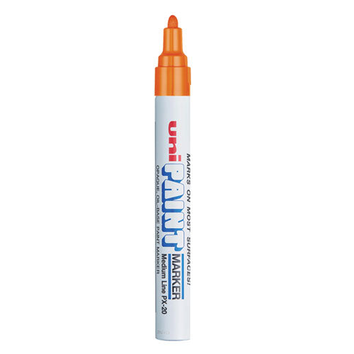 Permanent Marker, Medium Bullet Tip, Orange