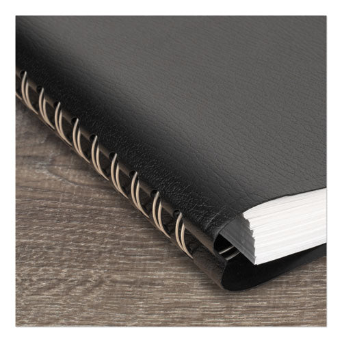 Dayminder Weekly Planner, Vertical-column Format, 8.75 X 7, Black Cover, 12-month (jan To Dec): 2024