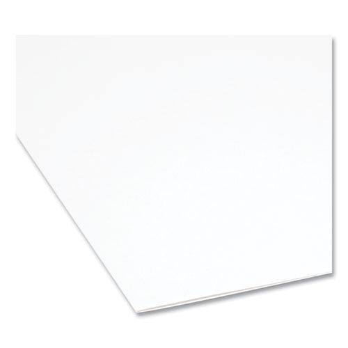 Reinforced Top Tab Colored File Folders, 1/3-cut Tabs: Assorted, Legal Size, 0.75" Expansion, White, 100/box