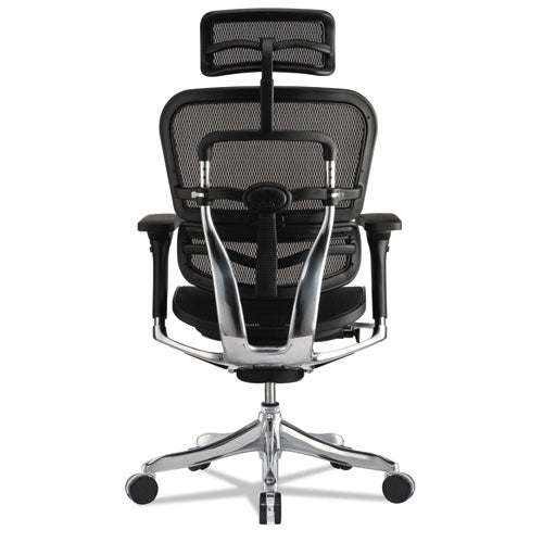 Ergohuman Elite High-back Chair, 18.1" To 21.6" Seat Height, Black