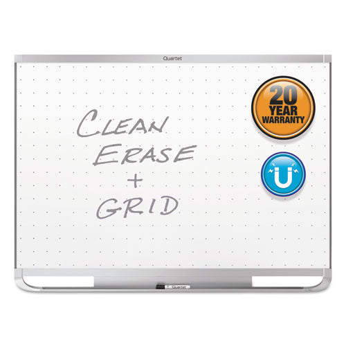 Prestige 2 Magnetic Total Erase Whiteboard, 96 X 48, White Surface, Silver Aluminum/plastic Frame