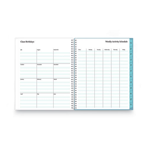 Teacher Dots Academic Year Create-your-own Cover Weekly/monthly Planner, 11 X 8.5, 12-month (july To June): 2023 To 2024