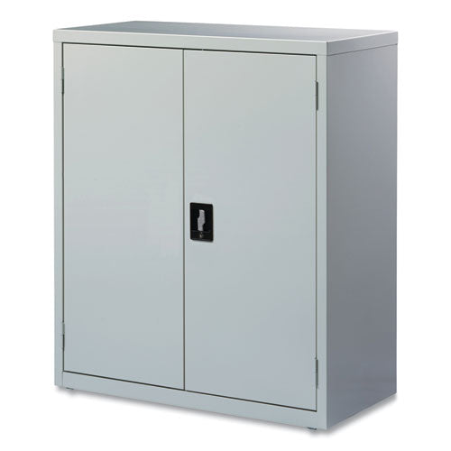 Storage Cabinets, 3 Shelves, 36" X 18" X 42", Light Gray