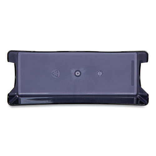 Countertop Folded Towel Dispenser, 11 X 4.38 X 7, Black Pearl