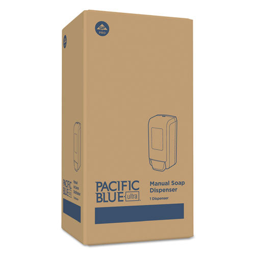 Pacific Blue Ultra Soap/sanitizer Dispenser 1,200 Ml Refill, 5.6 X 4.4 X 11.5, Black