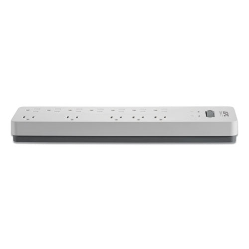 Home Office Surgearrest Power Surge Protector, 12 Ac Outlets, 6 Ft Cord, 2,160 J, White