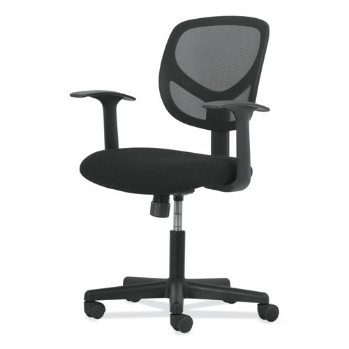 1-oh-two Mid-back Task Chairs, Supports Up To 250 Lb, 17" To 22" Seat Height, Black