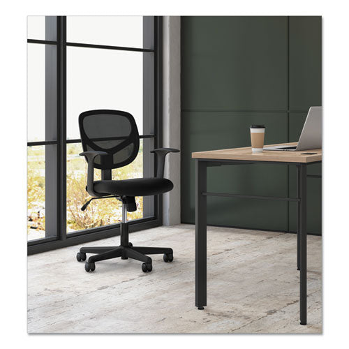 1-oh-two Mid-back Task Chairs, Supports Up To 250 Lb, 17" To 22" Seat Height, Black