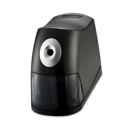 Electric Pencil Sharpener, Ac-powered, 2.75 X 7.5 X 5.5, Black