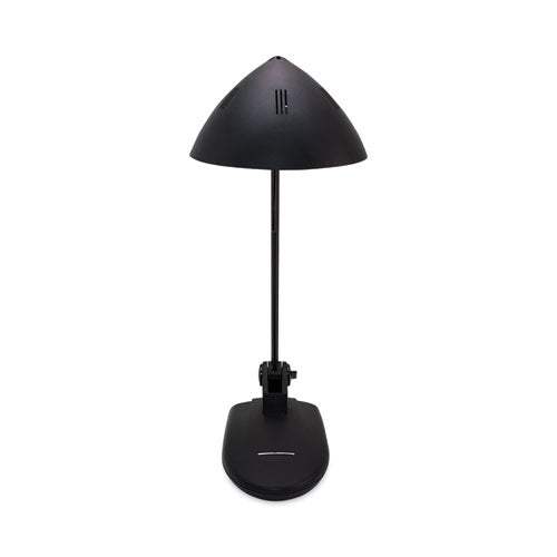 High-output Three-level Halogen Desk Lamp, 6.75w X 9d X 20.25h, Matte Black