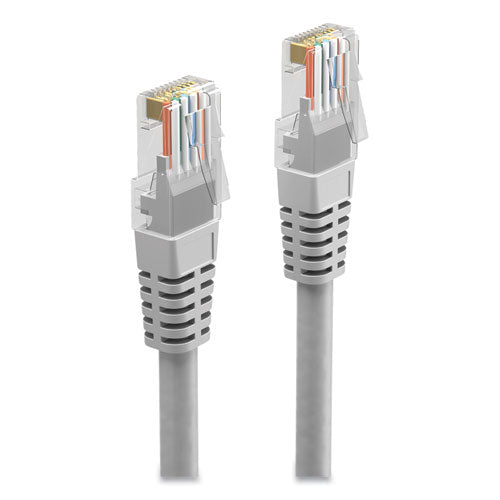 Cat6 Patch Cable, 100 Ft, Gray