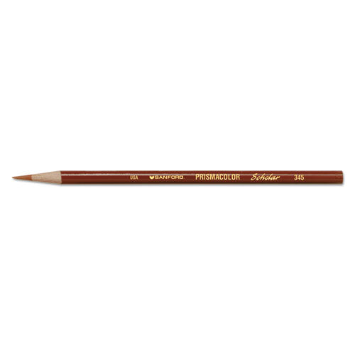 Scholar Colored Pencil Set, 3 Mm, 2b, Assorted Lead And Barrel Colors, 24/pack