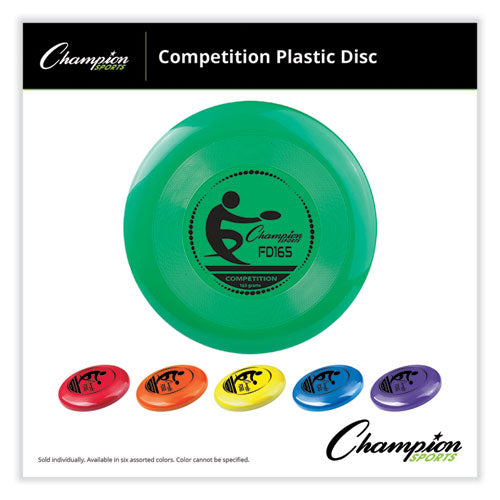 Competition Plastic Disc, 11" Diameter