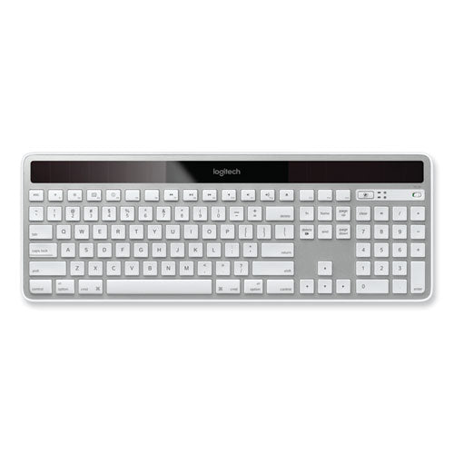 Wireless Solar Keyboard For Mac, Full Size, Silver