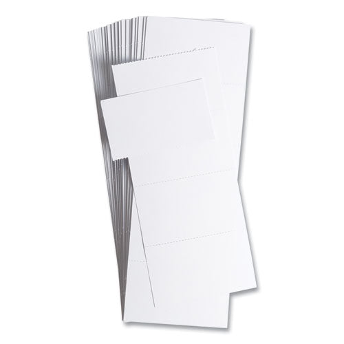 Data Card Replacement, 3 X 1.75, White, 500/pack