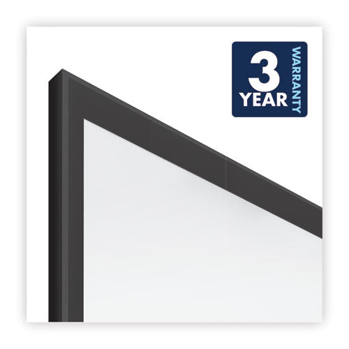 Classic Series Total Erase Dry Erase Boards, 24 X 18, White Surface, Black Aluminum Frame