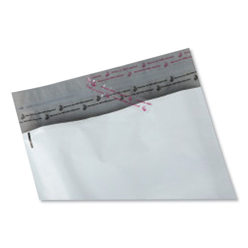 Reusable 2-way Flexible Mailers, Square Flap, Self-adhesive Closure, 14.25 X 18.75, White, 25/pack