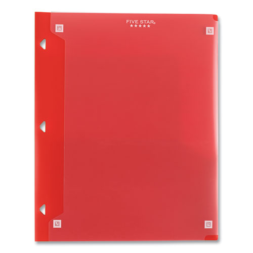 Two-pocket Portfolio Clear View, 11" X 8.5", Randomly Assorted