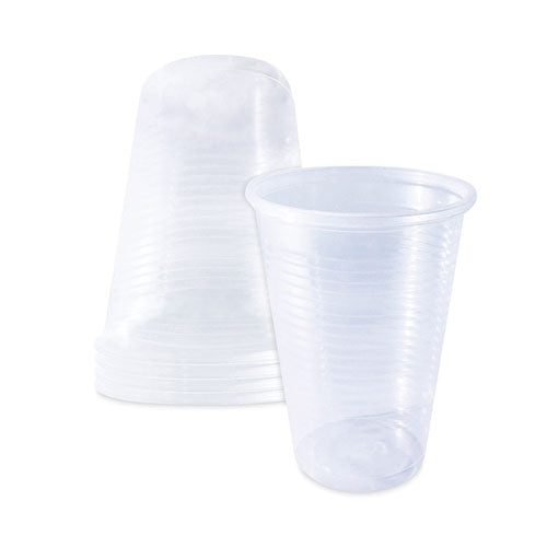 Pet Cold Cups, 16 Oz, Clear, 1,000/carton