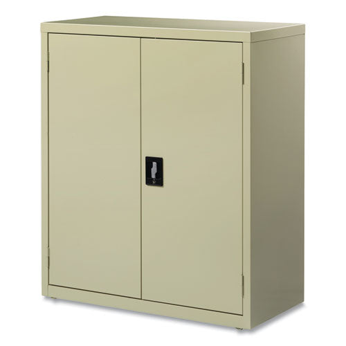 Storage Cabinets, 3 Shelves, 36" X 18" X 42", Putty