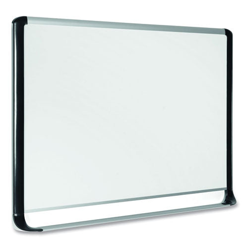 Gold Ultra Magnetic Dry Erase Boards, 72 X 48, White Surface, Black Aluminum Frame