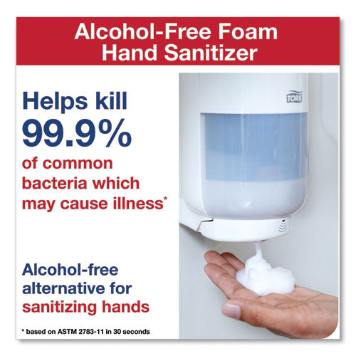 Premium Alcohol-free Foam Sanitizer, 1 L Bottle, Unscented, 6/carton