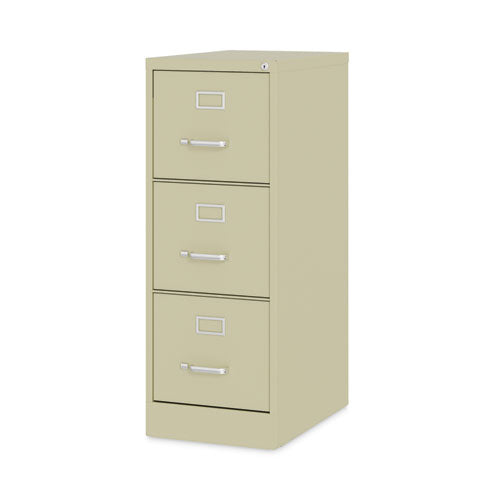 Vertical Letter File Cabinet, 3 Letter-size File Drawers, Putty, 15 X 22 X 40.19