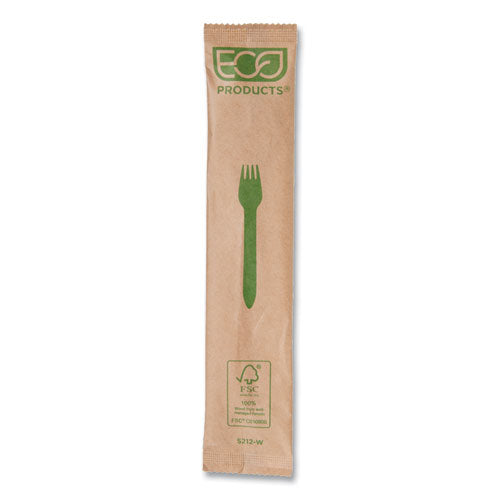 Wood Cutlery, Fork, Natural, 500/carton