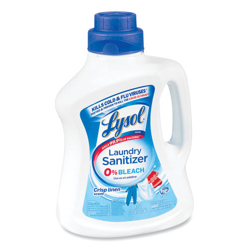 Laundry Sanitizer, Liquid, Crisp Linen, 90 Oz