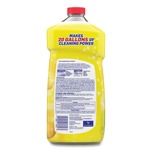 Clean And Fresh Multi-surface Cleaner, Sparkling Lemon And Sunflower Essence Scent, 40 Oz Bottle