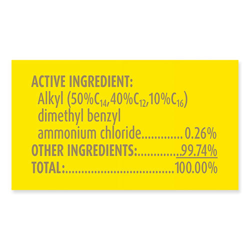 Disinfecting Wipes, 1-ply, 7 X 7.25, Lemon And Lime Blossom, White, 80 Wipes/canister, 6 Canisters/carton