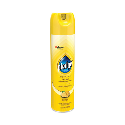 Furniture Polish, Lemon, 9.7 Oz Aerosol Spray, 6/carton