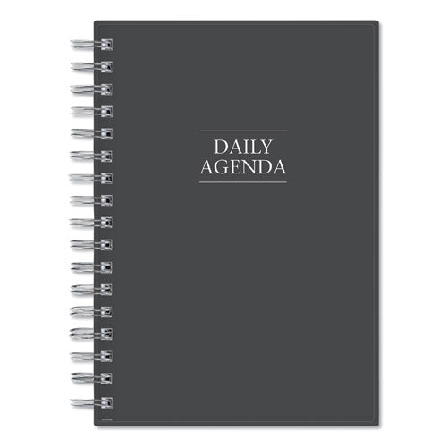 Passages Non-dated Perpetual Daily Planner, 8.5 X 5.5, Black Cover, 60-month (jan To Dec): 2021 To 2025