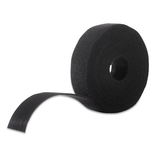 One-wrap Ties And Straps, 0.5" X 12 Ft, Black