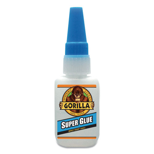 Super Glue, Two 0.11 Oz Tubes, Dries Clear