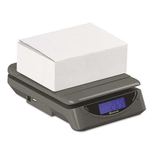 25lb Electronic Postal Shipping Scale, 8 X 6 Platform, Gray