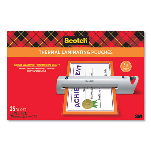 Laminating Pouches, 5 Mil, 5" X 7", Clear, 100/pack