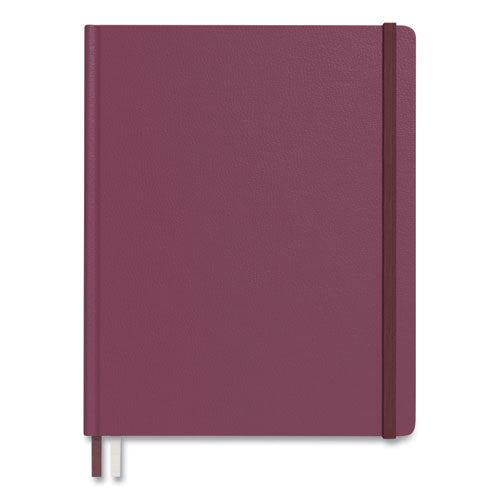 Hardcover Business Journal, 1 Subject, Narrow Rule, Purple Cover, 10 X 8, 96 Sheets