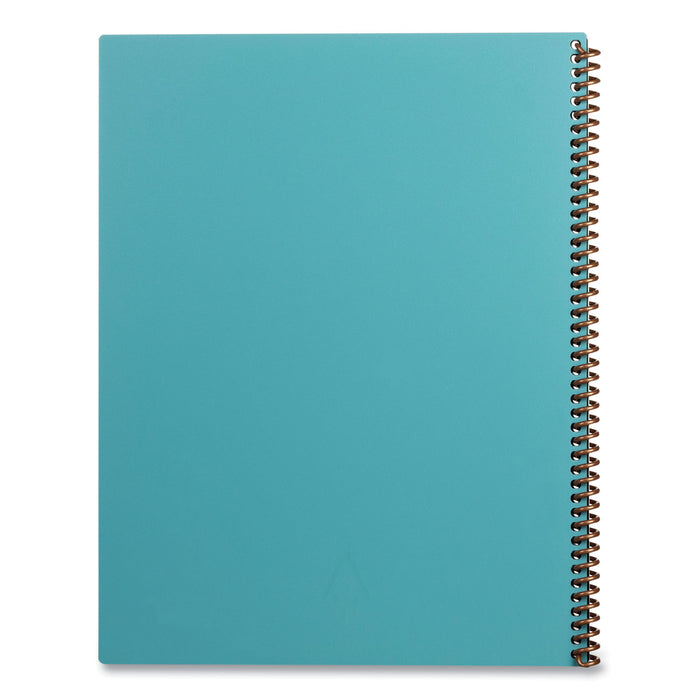 Core Smart Notebook, Dotted Rule, Neptune Teal Cover, 11 X 8.5, 16 Sheets