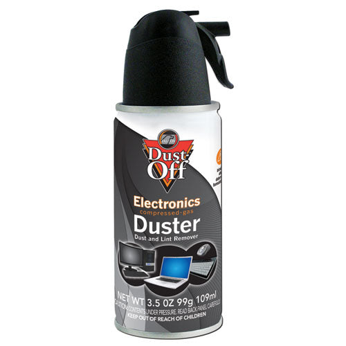 Disposable Compressed Gas Duster, 3.5 Oz Can