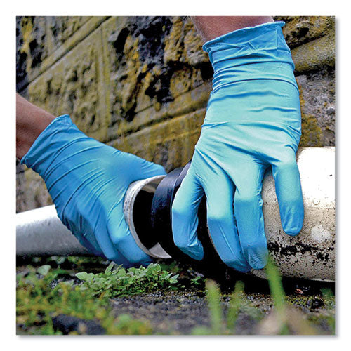 Industrial Nitrile Gloves, Powder-free, 5 Mil, Small, Blue, 100 Gloves/box, 10 Boxes/carton