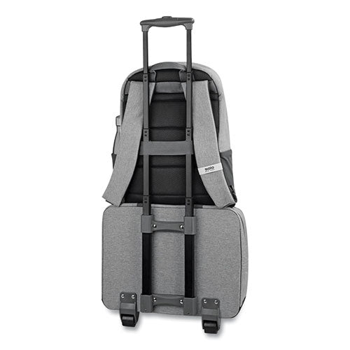 Re:start Underseat Rolling Case, 15.6”, 16 X 6 X 14, Light Gray